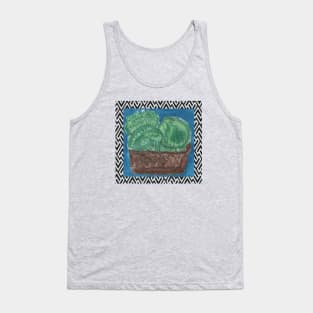 Busket with Broccoli Tank Top